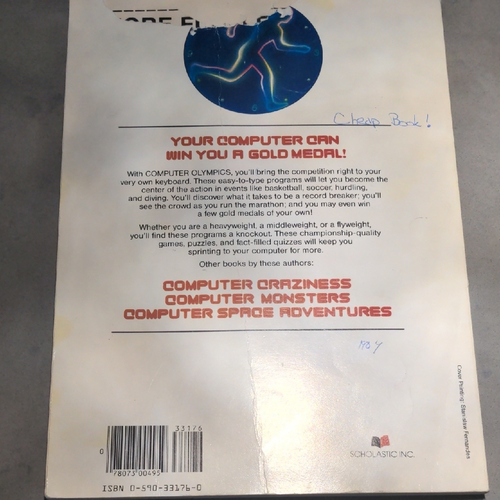 Computer Olympics Book - Picture 4 of 5